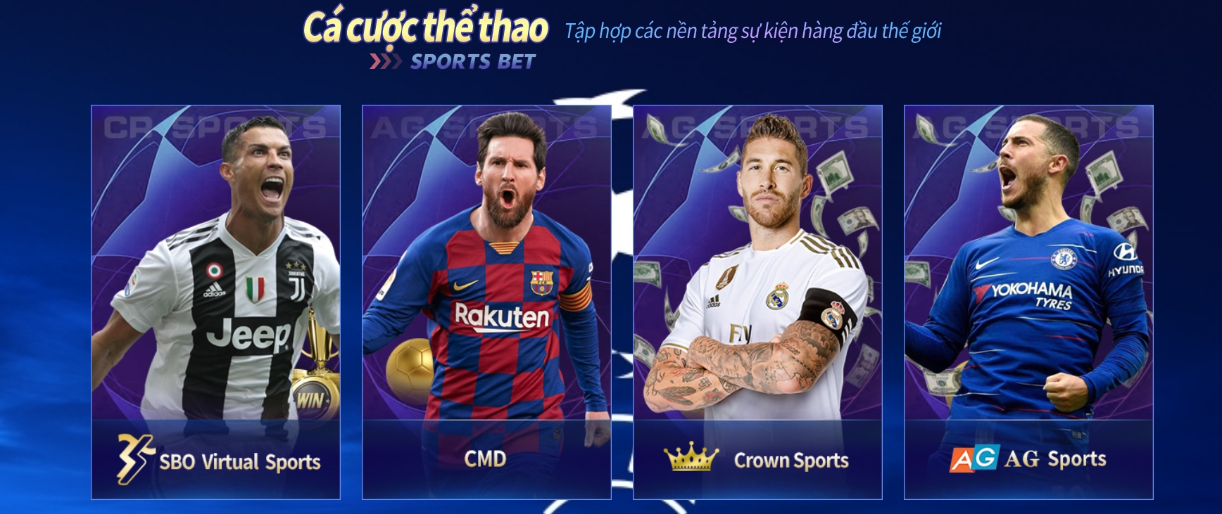 Thoải mái cá cược thể thao 123win