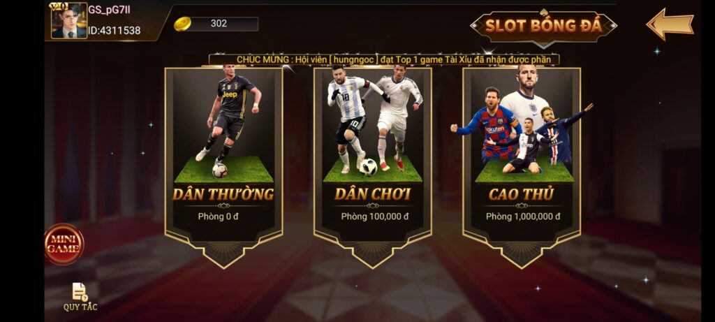 Kinh nghiệm chơi Slot bóng đá 123win luôn thắng