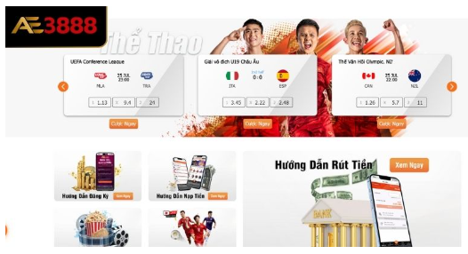 Anh em truy cập website chính thức của AE3888 để đăng ký 